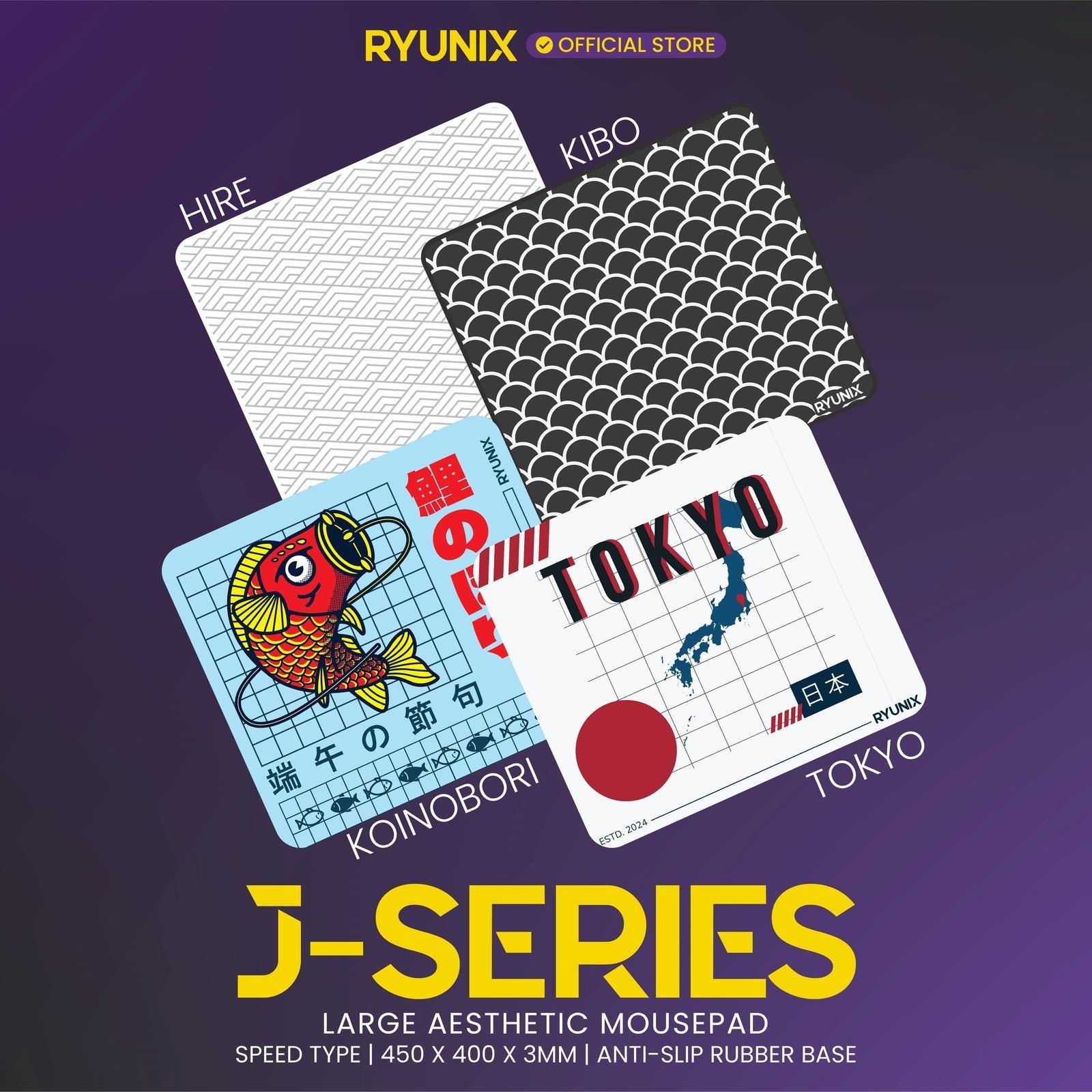 Mousepad Gaming Sades Ryunix J-Series Large Gaming Mousepad