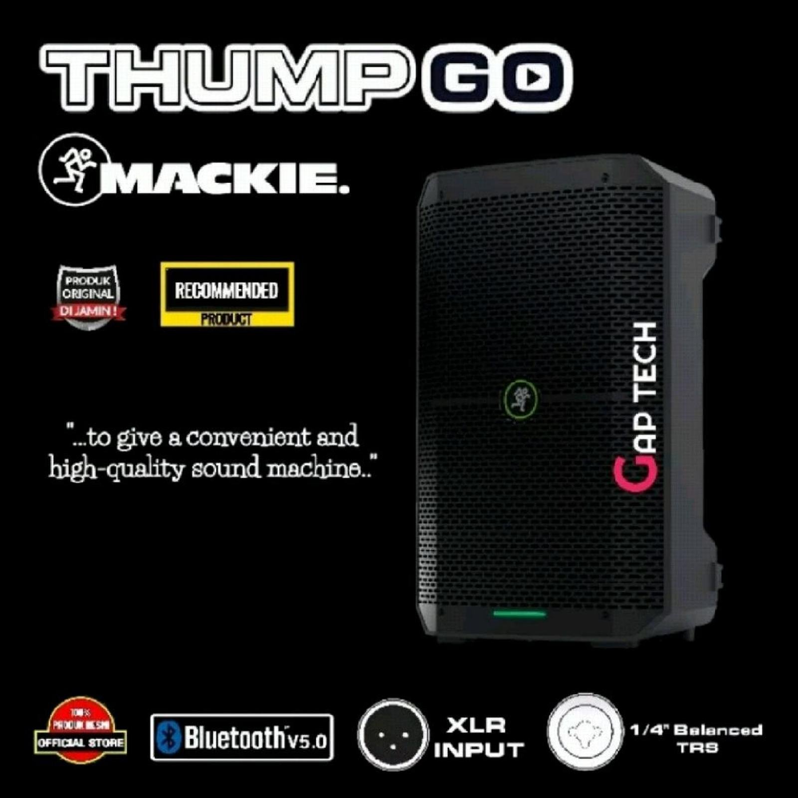 Mackie Thump GO 8" Professionals Portable Powered Loudspeaker Original