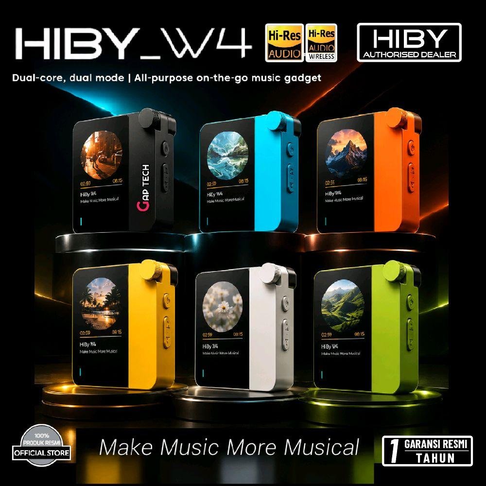 HiBy W4 / W 4 Portable Hi-Fi DAC Headphone Amplifier with Dual CS43198 DAC Amp Original