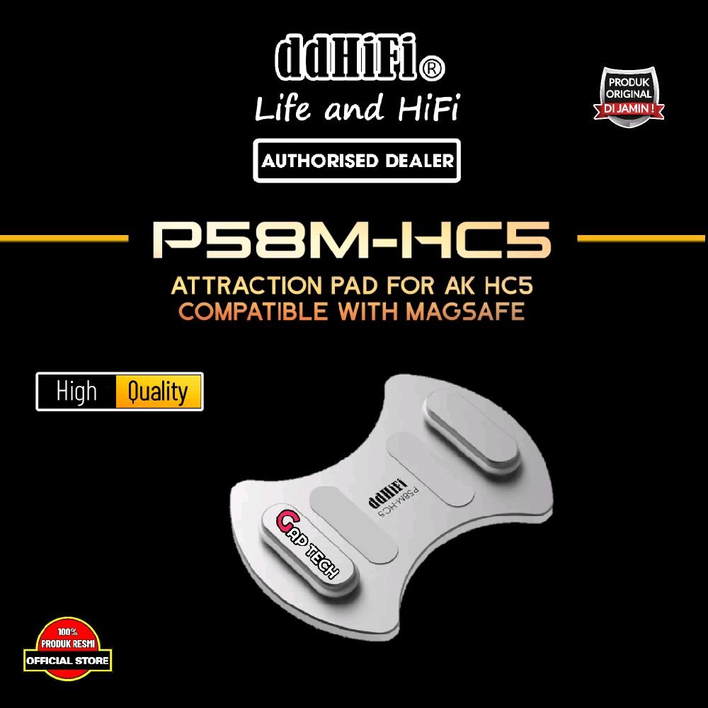 DDHIFI P58M-HC5 Attraction Pad for AK HC5 - Compatible with MagSafe / Pad Original