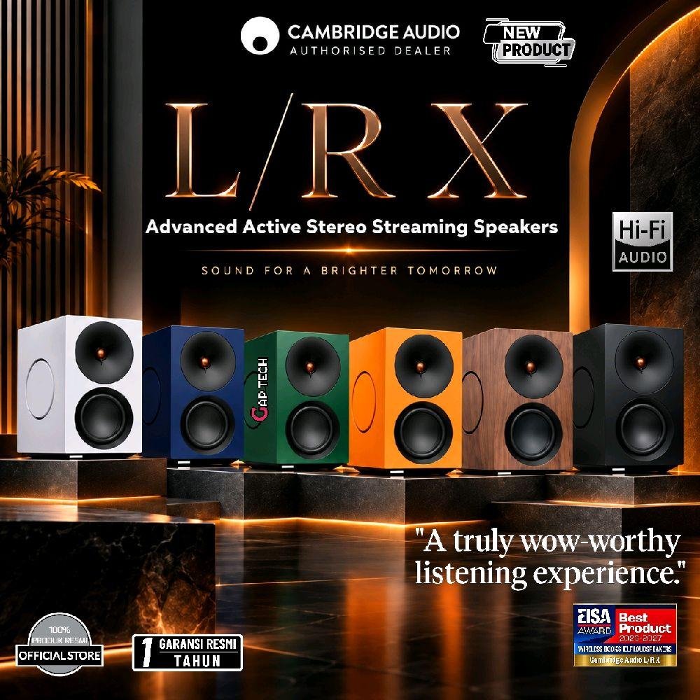 Cambridge L/R X / LR X / LRX Advanced Active Stereo Streaming Speakers Original