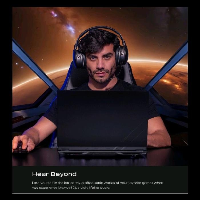 Audeze Maxwell 2 / Maxwell2 / Maxwell 2nd Gen Premium Over Ear Wireless Planar Gaming Headset / Headphone Original
