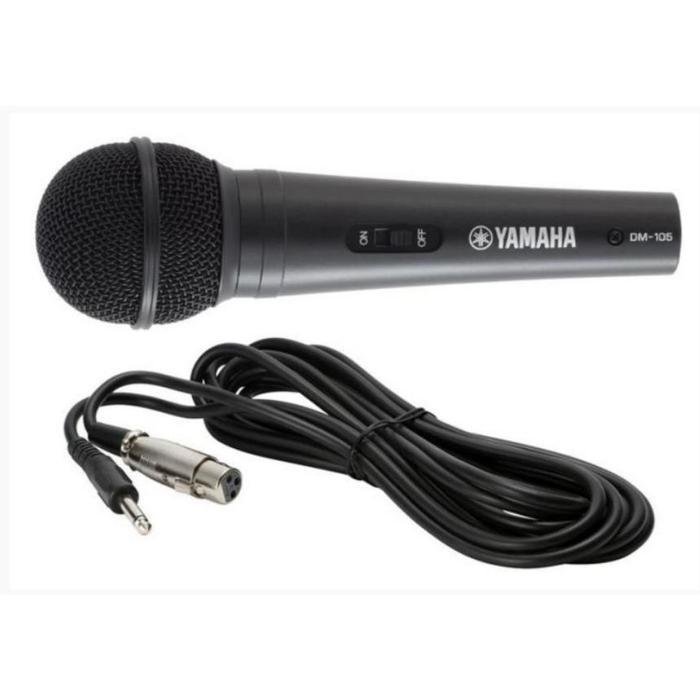 Yamaha DM-105 DM105 Dynamic Microphone Wired With Cable 6.3mm Original