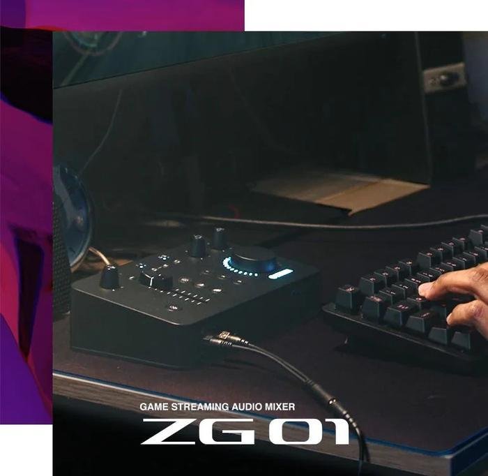 Yamaha ZG01 / ZG 01 Mixer Audio Interface Gaming Game Live Streaming Soundcard Original