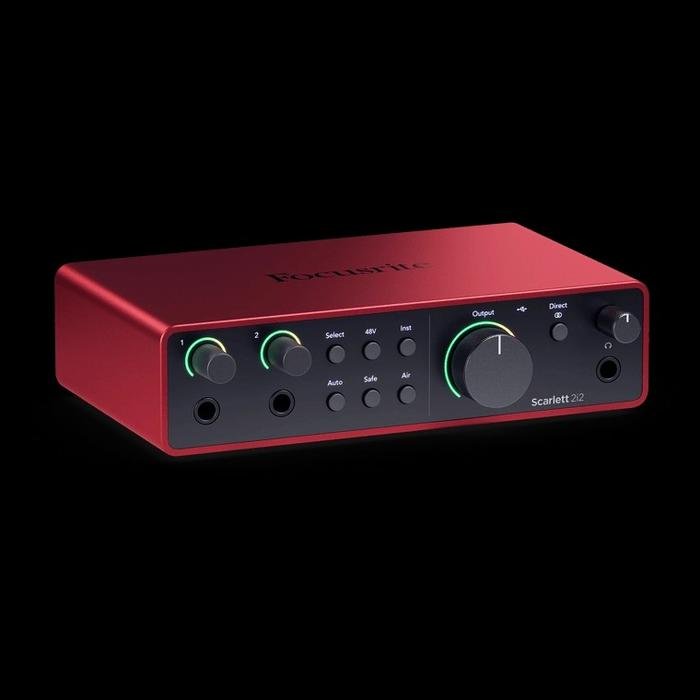 Focusrite Scarlett 2i2 Studio 4th / Gen 4 USB Audio Interface / Soundcard Original