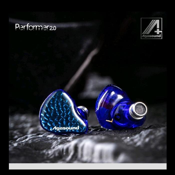 Agasound Performer 2.0 High-Fidelity Single Dynamic Driver In-Ear Monitor Earphone / IEM Original