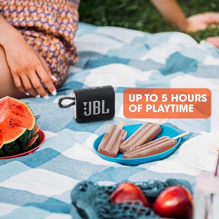JBL GO 3 (Successor JBL GO 2) Portable Waterproof Bluetooth Speaker Original