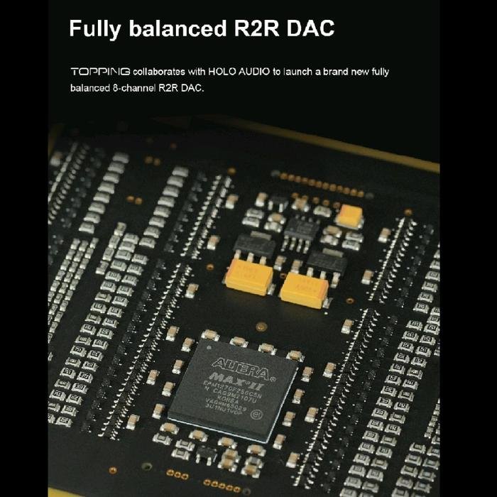 Topping x Holo Audio Centaurus Fully Balanced High Performance R2R DAC Original