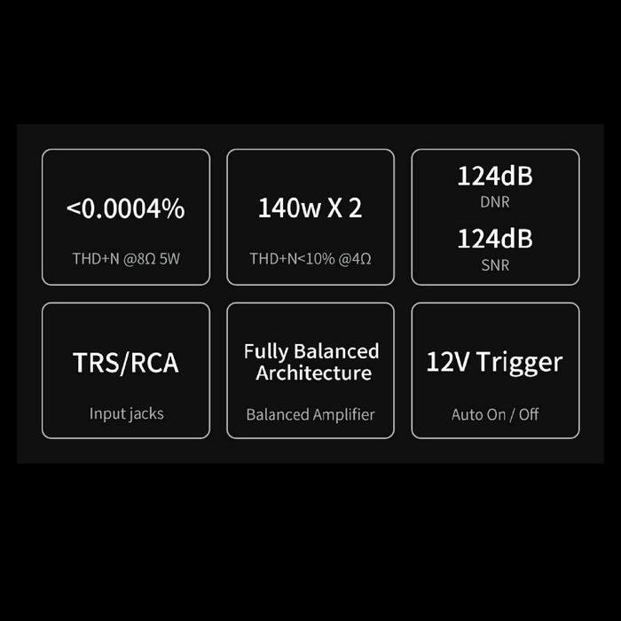 TOPPING Mini 300 Fully Balanced Desktop Power Amplifier Original