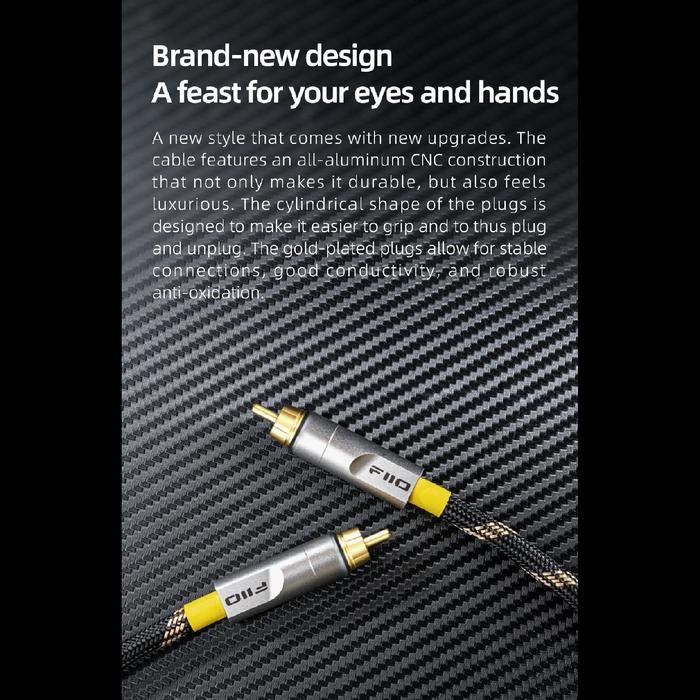 Fiio LR-RCA5 / LR RCA 5 / LR RCA5 RCA Digital Audio Coaxial Cable Original