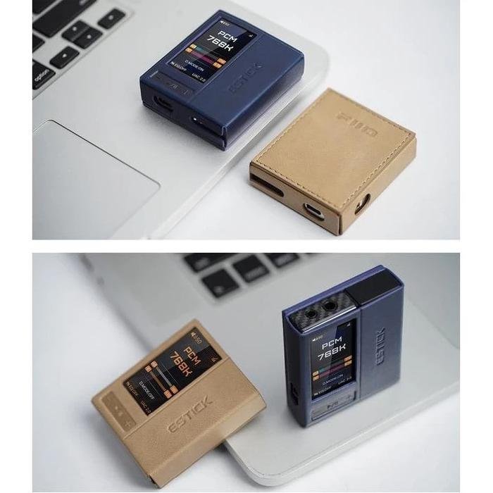 FiiO SK-ESTICK + QX13 Leather Case For E-Stick and QX13 Dongle Original
