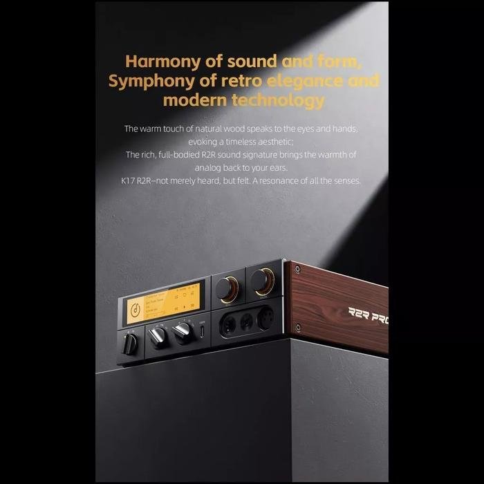 FIIO K17 R2R / K 17 R2R Fully Balanced Desktop DAC and Headphone Amplifier Original