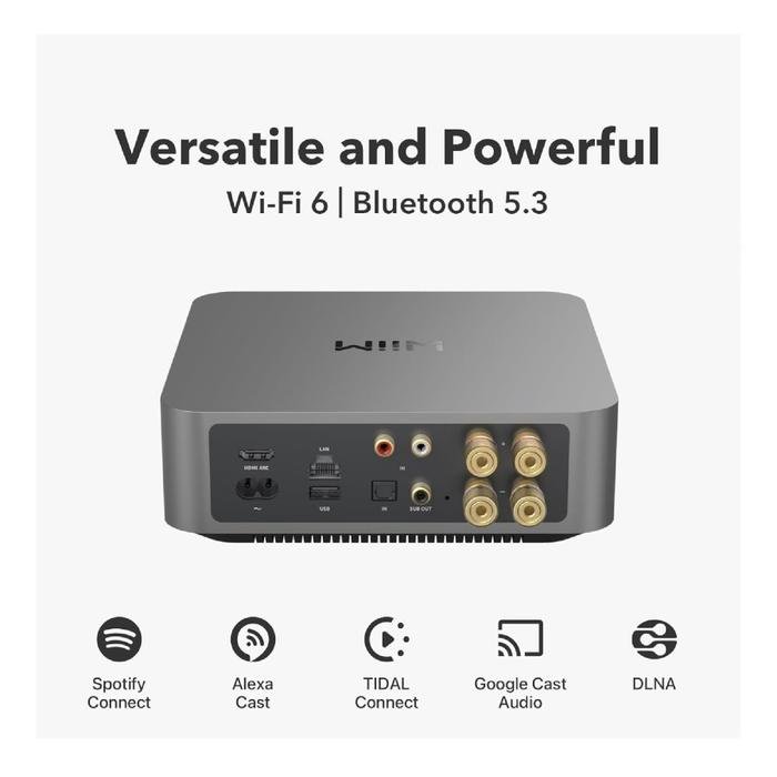 WiiM Amp Pro / Amplifier Pro Multiroom Streaming Amplifier Original