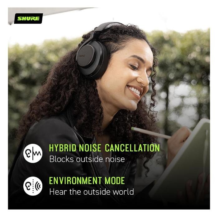 SHURE AONIC 50 Premium Over-Ear Wireless Noise Cancelling Headphones Original