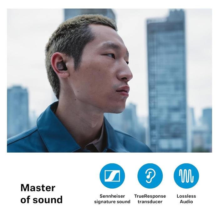 Sennheiser MOMENTUM True Wireless 4 / TWS 4 / TWS4 Premium Adaptive Active Noise Cancelling True Wireless Earbud Original