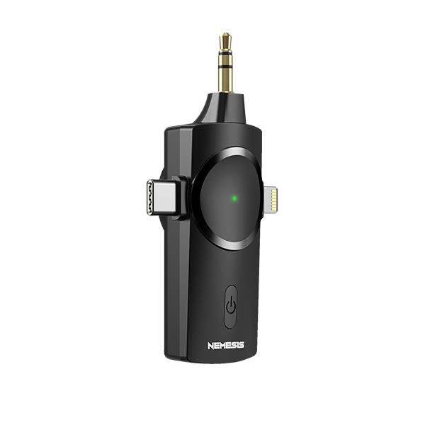 NYK MCW 03 Leto Wireless Lavalier Microphone with 3in1 Connection Original