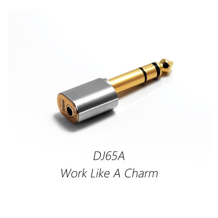 DD DDHIFI DJ65A / DJ65B / DJ65B (AL) 6.35mm to 3.5mm / 4.4mm Adapter Original