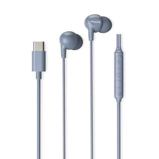 Philips TAE2100 TAE 2100 In-ear Wired Earphone USB-C With Mic Original