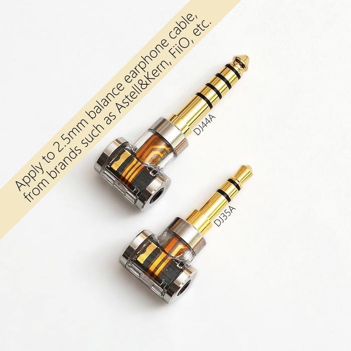 DD DDHiFi DJ35A / DJ 35 A / DJ44A / DJ 44 A 2.5mm Balanced Adapter Original