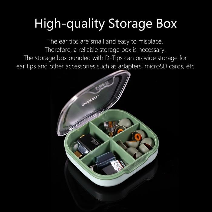 dd DDHIFI ST35 / ST 35 Comfortable Medical-Grade Silicone Eartips Original