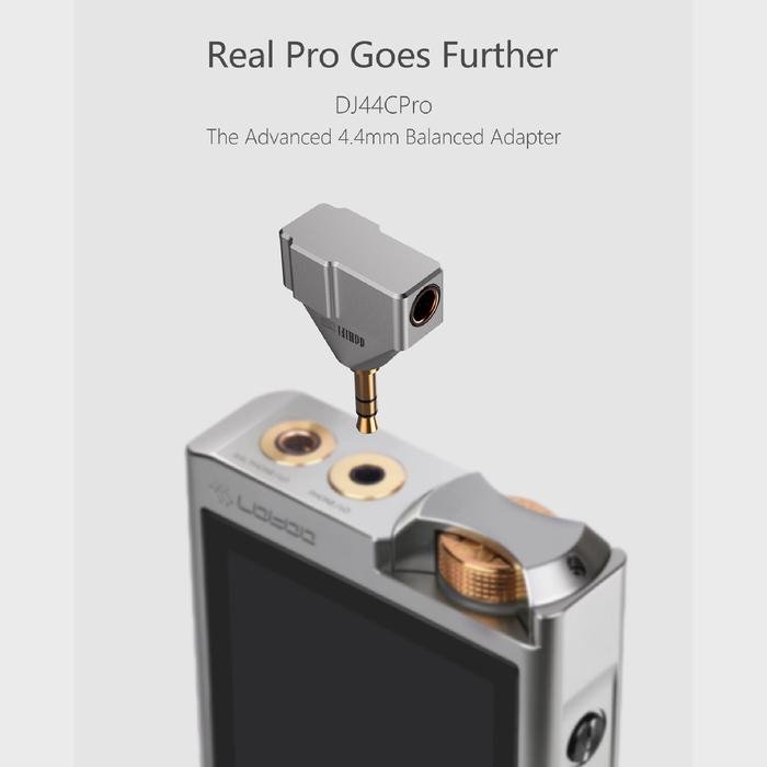 DD DDHiFi DJ44C Pro / DJ44CPro 4.4mm Female to 3.5mm Male Adapter Original
