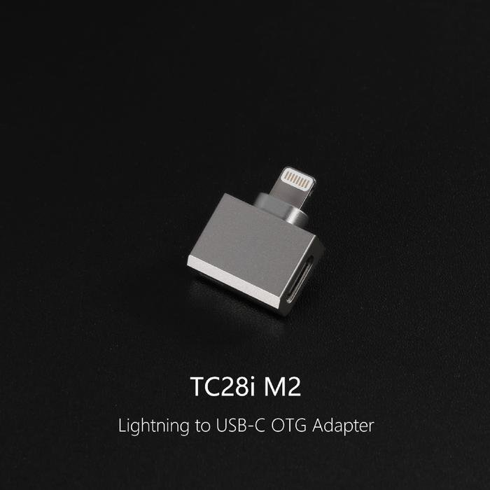 DD DDHIFI TC28i / TC28 i / TC 28 i M2 Lightning to USB-C OTG Adapter Original