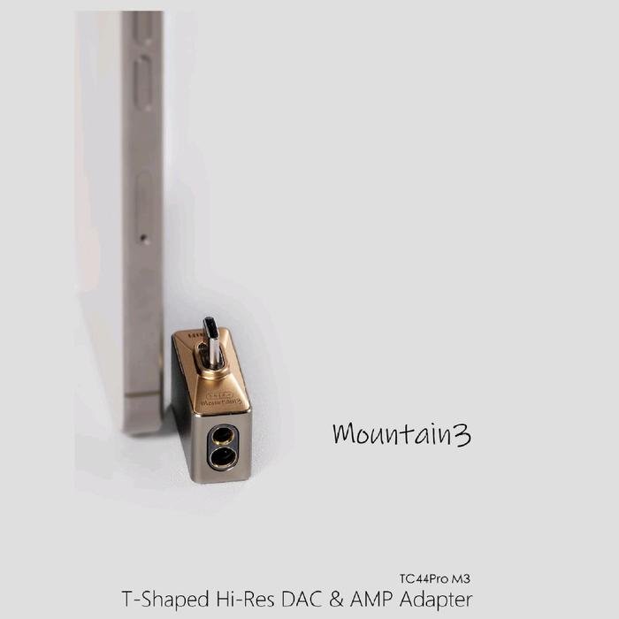 DD DDHIFI TC44Pro M3 / TC44 Pro M3 Mountain 3 / Mountain3 T-Shaped Hi-Res DAC & AMP Adapter Original