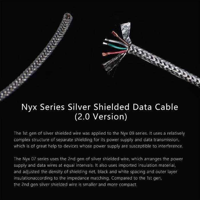 DD DDHIFI TC07S / TC 07 S USB C to USB C OTG HiFi Audiophile USB Cable Original