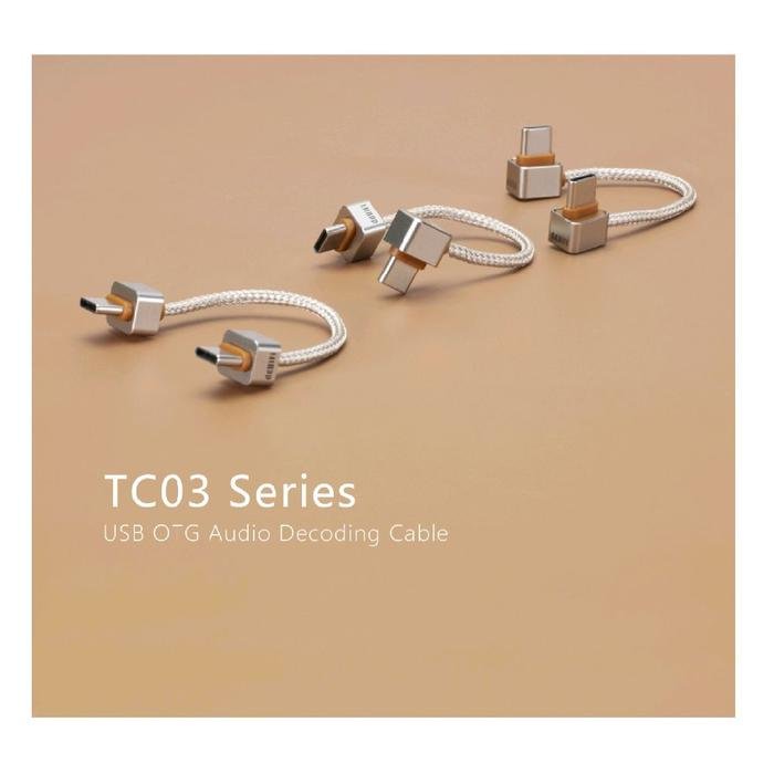 DDHIFI TC03SS / TC 03 SS / TC03SL / TC 03 SL / TC03LL / TC 03 LL USB C OTG Audio Decoding Cable Original