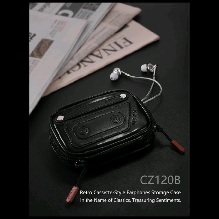 DDHIFI CZ120B / CZ120 B / CZ 120B / CZ 120 B Retro Cassette-Style Earphones Storage Case Original