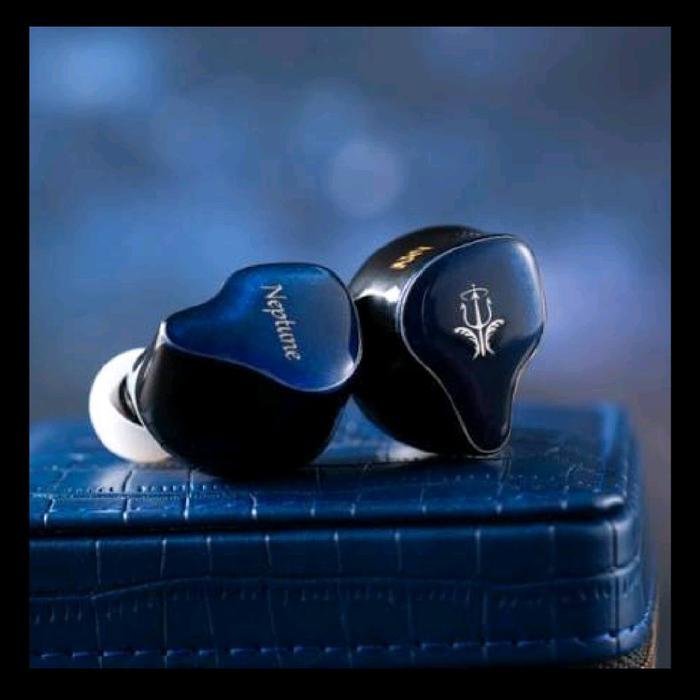Melody Wings Neptune Premium Hybrid / Tribrid 4BA+1DD+1BC In-ear Monitor Earphone / IEM Original