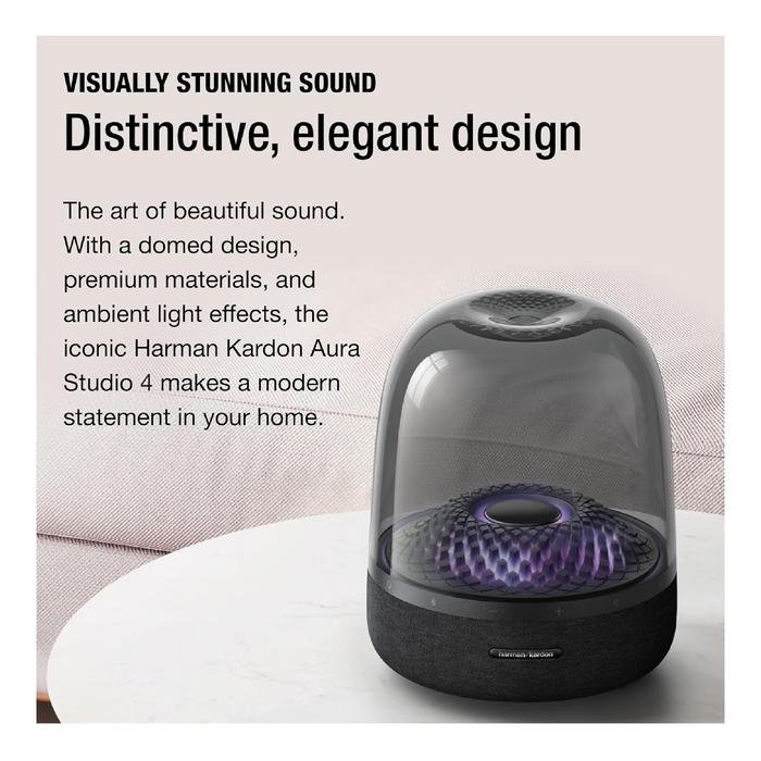 Harman Kardon Aura Studio 4 Successor Aura Studio 3 Bluetooth Home Speaker with Superior Sound Performance Speaker Original