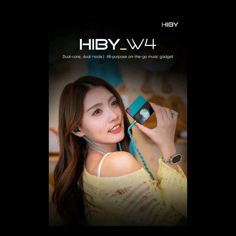 HiBy W4 / W 4 Portable Hi-Fi DAC Headphone Amplifier with Dual CS43198 DAC Amp Original