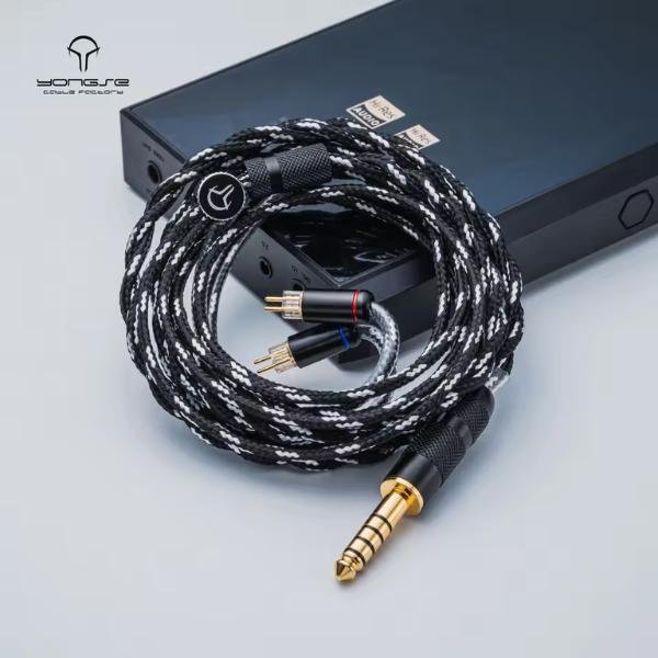 Yongse Piano 6N Single Crystal Copper Upgrade Earphone IEM In Ear Monitor Cable Original