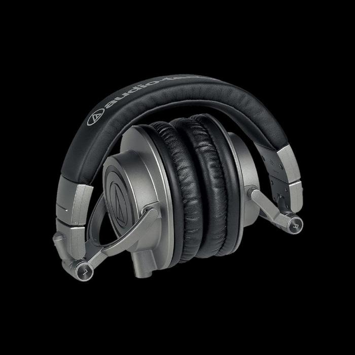 Audio Technica ATH M50x GM / ATH-M50xGM / ATH M50xGM / ATH M50 x GM (Gun Metal) Professional Monitor / Monitoring Headphones Original
