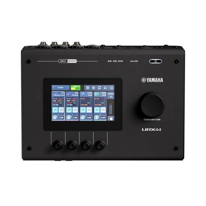 Yamaha URX44 / URX 44 Audio Interface 6 in 4 Out Sound Card With Touchscreen Original