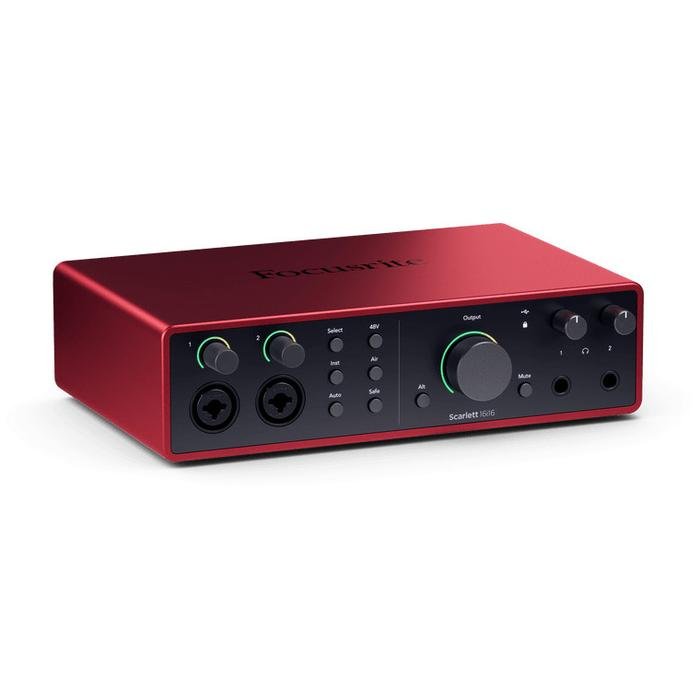 Focusrite Scarlett 16i16 4th Generation / Gen 4 The artist's and producer's 16-in, 16-out USB Audio Interface / Soundcard Original