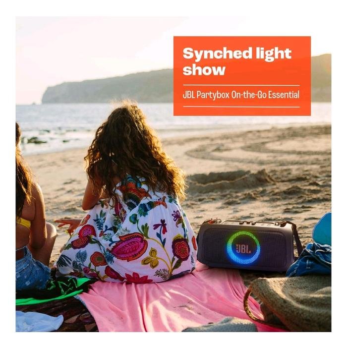 JBL Partybox On The Go Essential / On-The-Go Essential / OTG Essential Portable Party Speaker with Wireless Microphone Original
