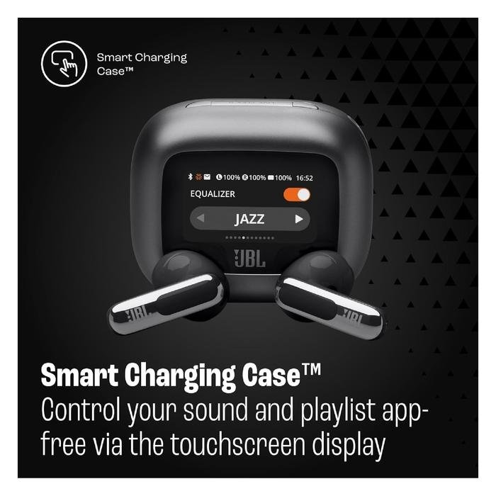 JBL Live Flex 3 / Live Flex3 True Wireless Noise Cancelling Open-Stick Earbuds with Smart Charging Case TWS Original