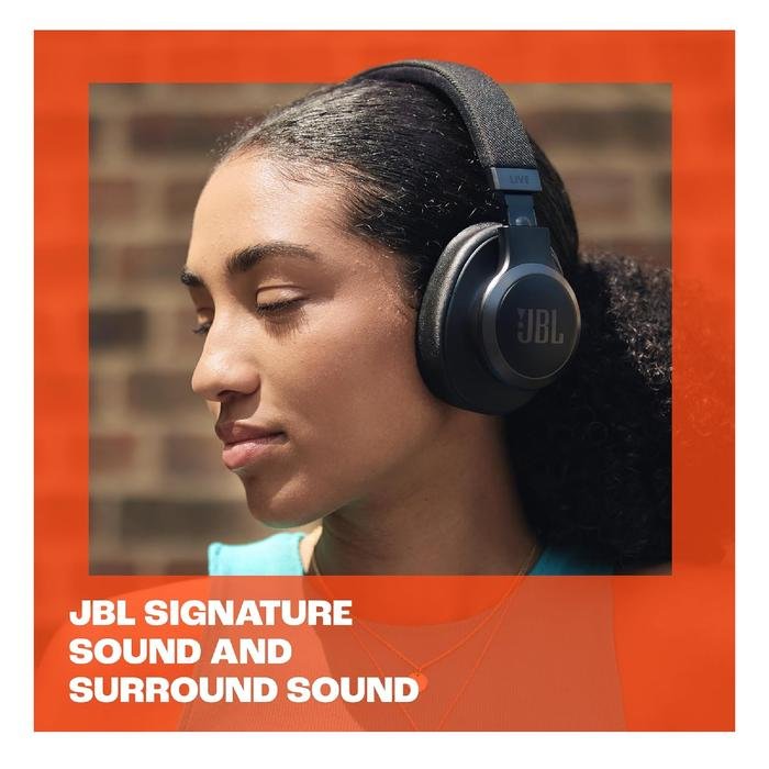 JBL Live 770 NC / Live 770NC / Live770NC Wireless Over-Ear Headphones with True Adaptive Noise Cancelling Original