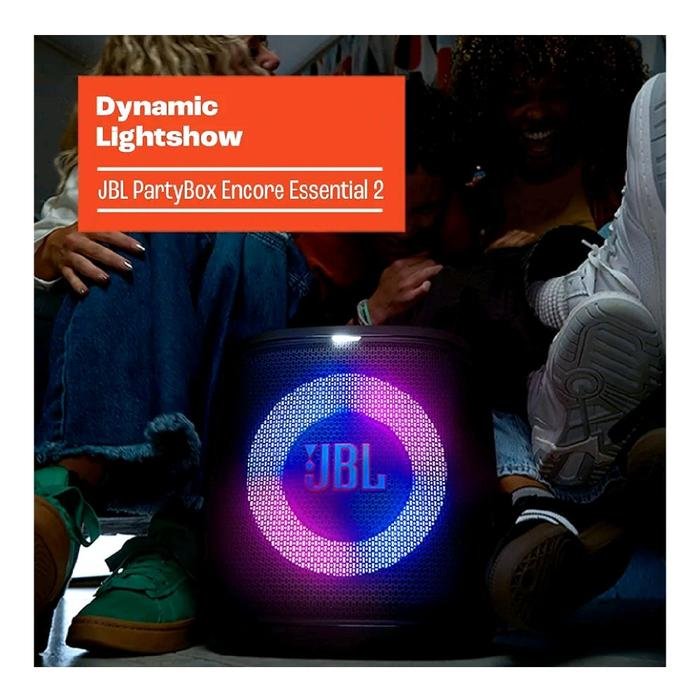 JBL Partybox Encore Essential 2 / Encore Essential2 / Gen 2 - Portable Party Speaker with Powerful 100W Sound and Built-in Dynamic Light Show Original