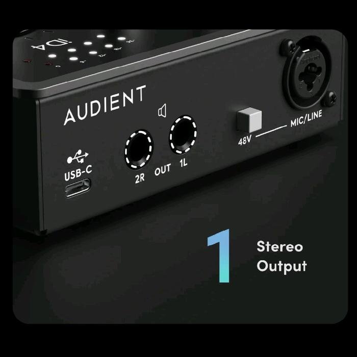 Audient iD4 MkII / iD-4 MkII / iD 4 MkII - 2in | 2out Audio Interface / Sound Card / Soundcard Original