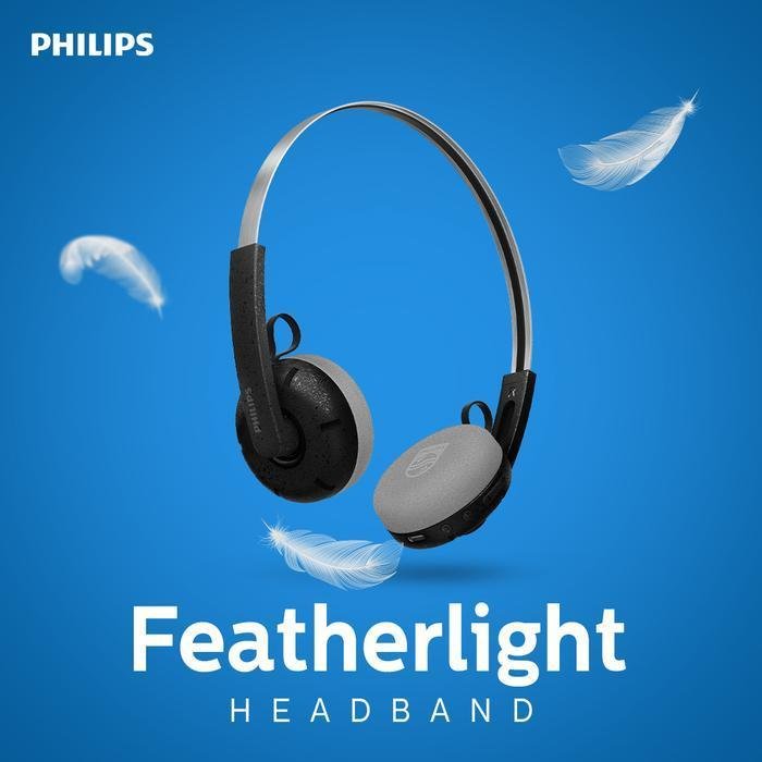 Philips TAH2000 On-ear Wireless Headphone Original