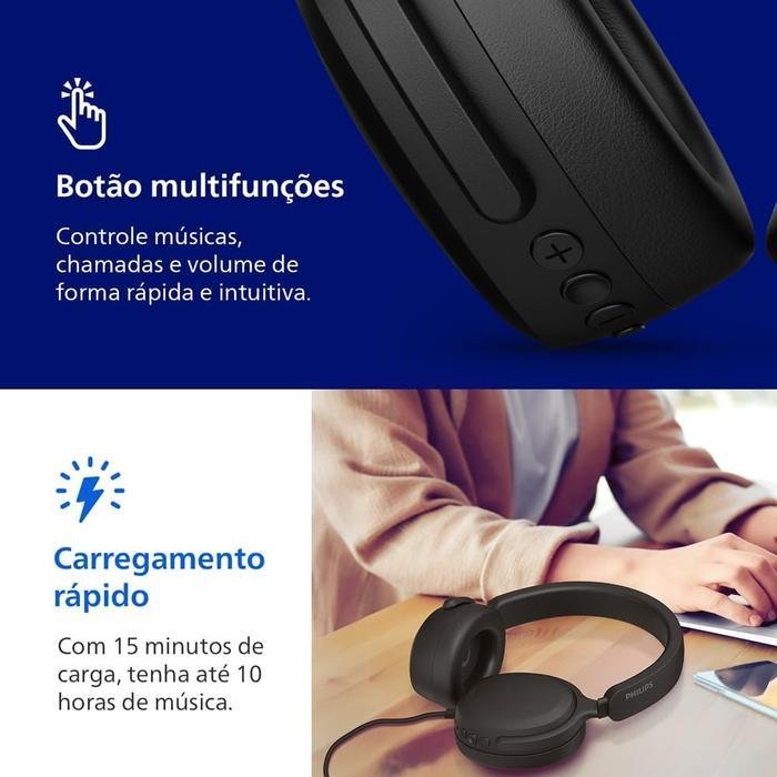 Philips TAH2300 Over-ear Wireless Headphones / TAH 2300 Original