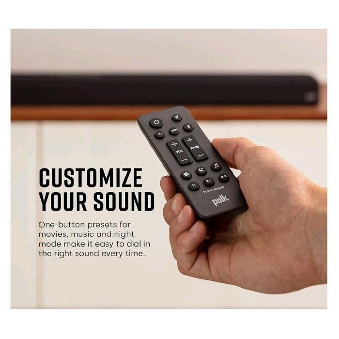 Polk Audio Signa S4 / S 4 Dolby Atmos 3.1.2 Sound Bar / Soundbar with Wireless Subwoofer Original
