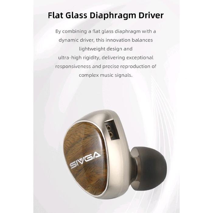 Sivga Que / Que UTG Hi-Fi Dynamic Driver In Ear Monitor Earphone IEM Original