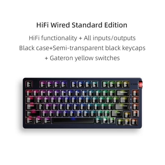 Fiio /JadeAudio KB3 / KB 3 HiFi Audio Mechanical Keyboard Original