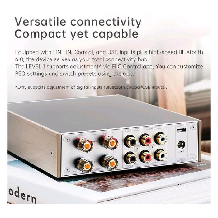 Fiio LEVEL 1 / LEVEL-1 / LEVEL1 High-Resolution Audio Power Amplifier Original