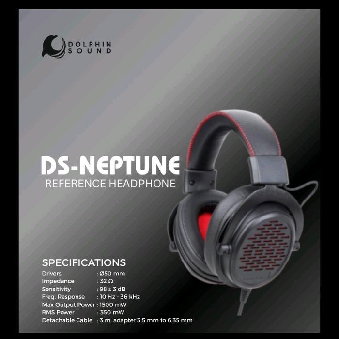 Dolphin Sound DS NEPTUNE Reference Over Ear Headphone Original