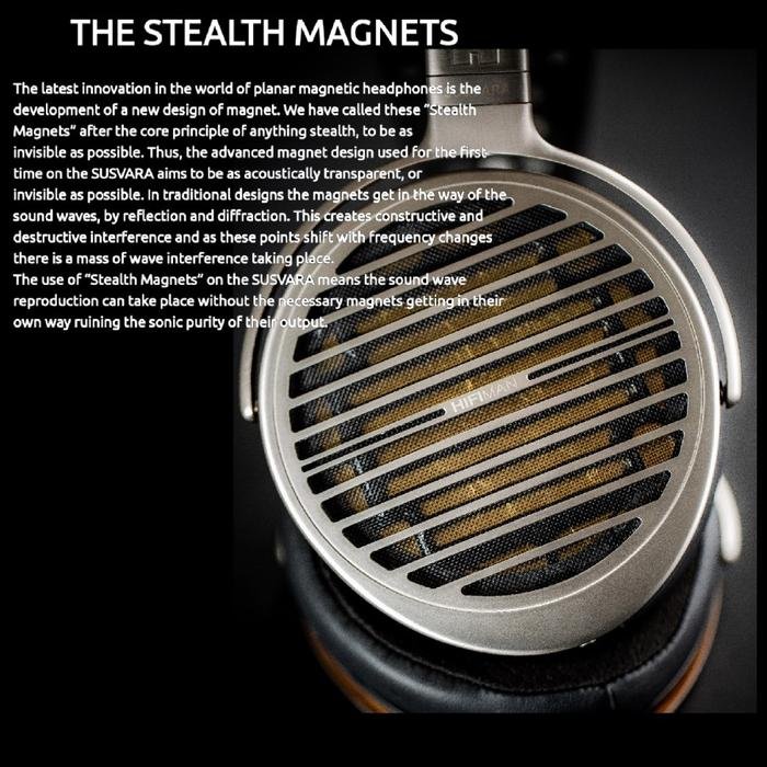 HIFIMAN SUSVARA High-End Flagship Open Back Planar Headphone Original